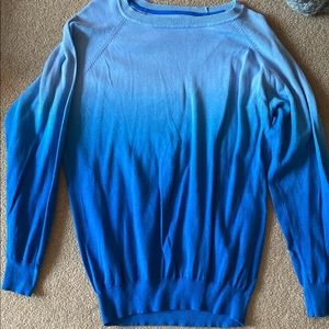 blue sweater crewneck